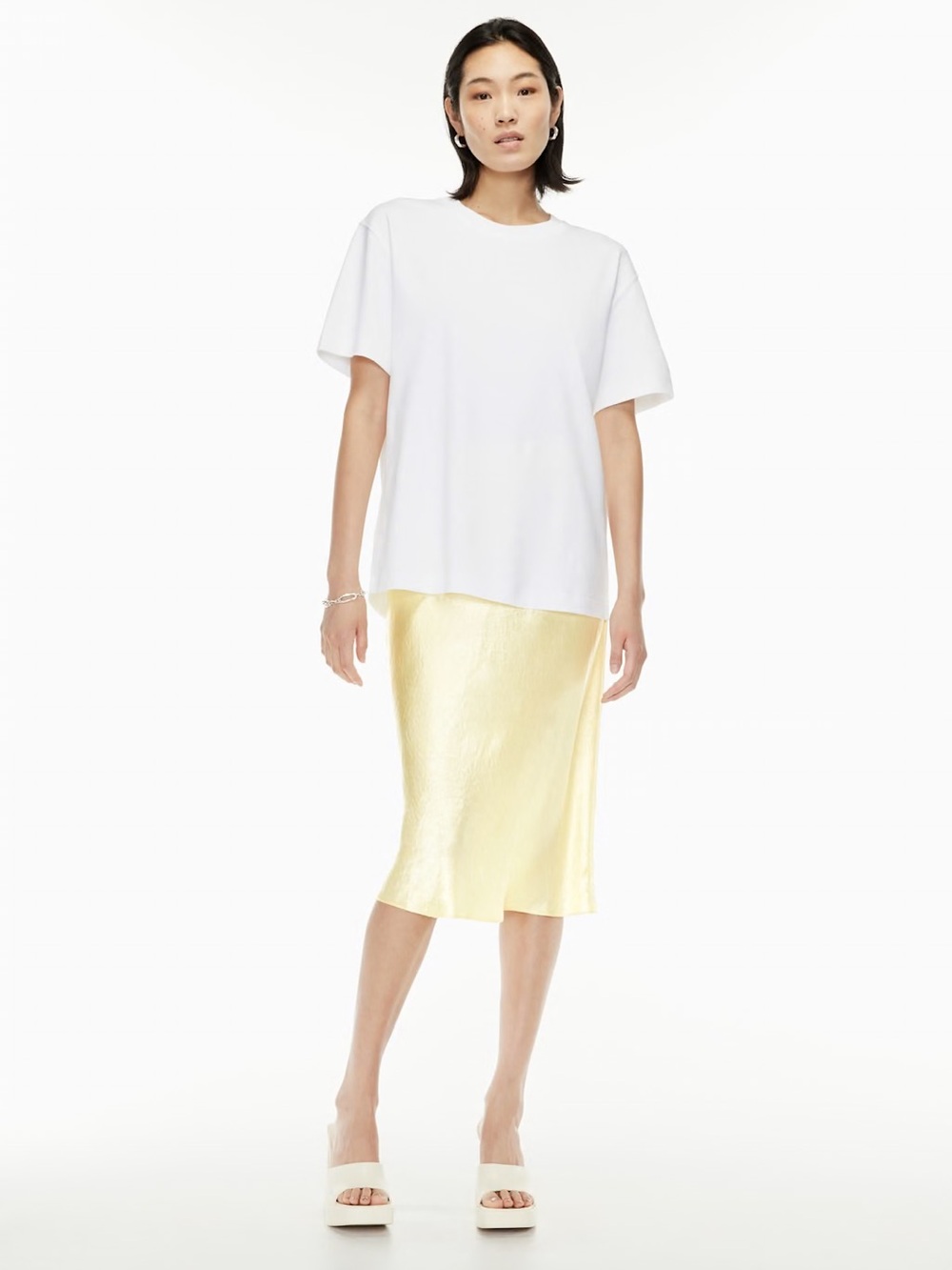 Babaton Slip Midi Skirt